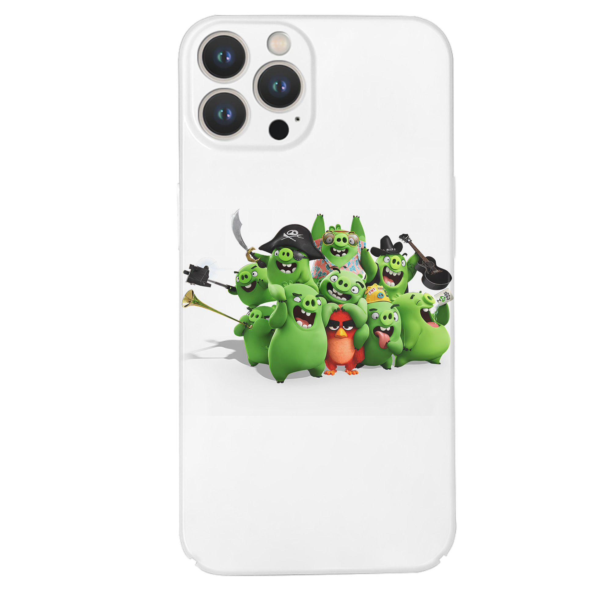 （画像用） Angry Birds アングリーバード 【iPhone 14シリーズ対応】ハードケース